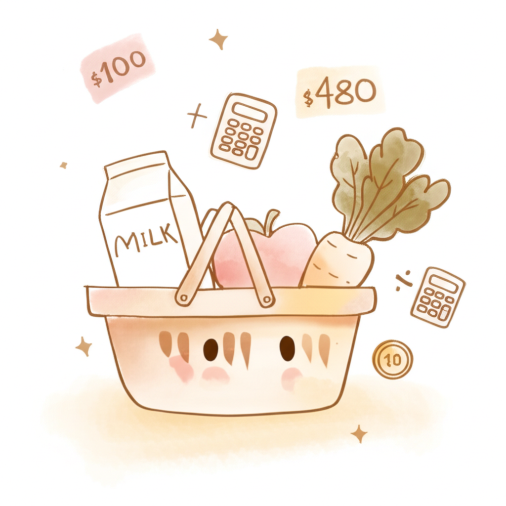 장보기 계산해요